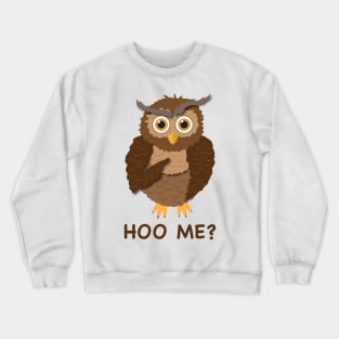 Funny Owl Crewneck Sweatshirt